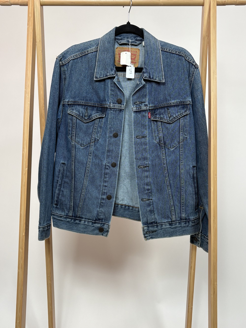 PF-1298 Vintage Levi's Straus Denim Jacket Blue
